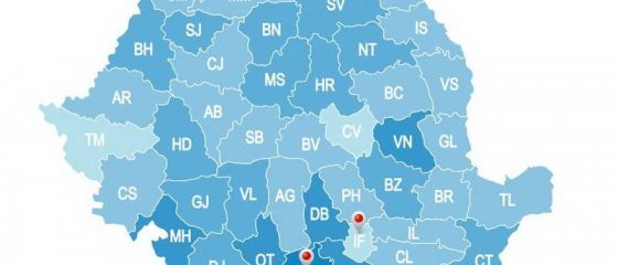 Alegeri parlamentare 2012. Prezenta la vot la inchiderea urnelor, ora 21.00, a fost de 41,72%. Harta interactiva