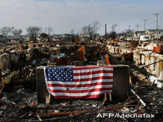 AIG estimeaza pierderi proprii de 1,3 miliarde de dolari in urma uraganului Sandy