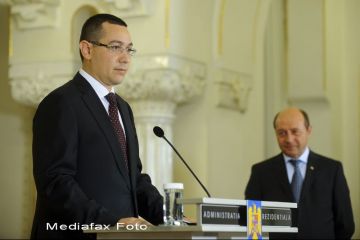 Presedintele Traian Basescu l-a desemnat pe Victor Ponta candidat la functia de prim-ministru