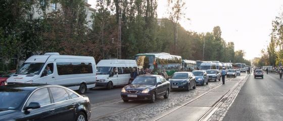 Aglomeratie pe DN1. Traficul rutier a fost deviat