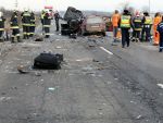 Trafic blocat pe DN 7 in urma unui accident soldat cu 7 raniti