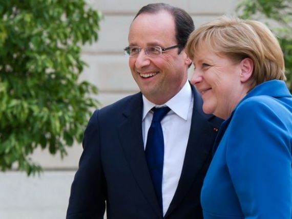 Angela Merkel se considera foarte apropiata de Franta, in ciuda divergentelor cu presedintele Francois Hollande
