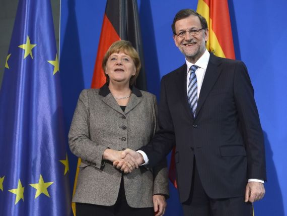 FMI: In Spania, insanatosirea bancilor este in stadiu avansat. Merkel spune ca Germania il va ajuta cu toata puterea pe Rajoy