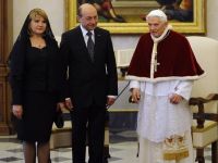 Basescu, dupa primirea de catre Papa: O intalnire unica. Nu voi mai avea vreodata un sentiment asemanator