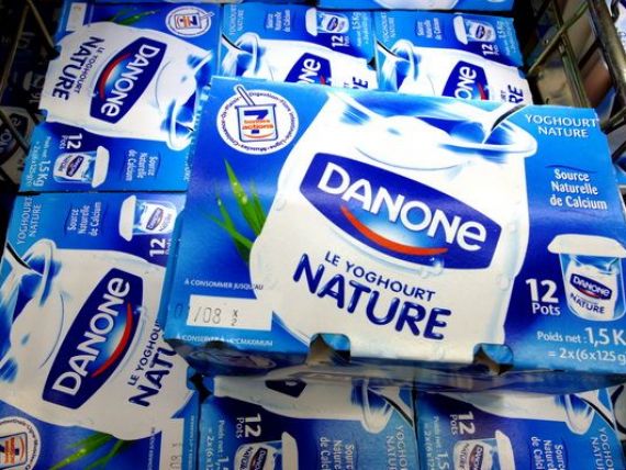 Grupul francez Danone preia producatorul de lactate bio The WhiteWave Foods, pentru 12,5 mld. dolari