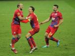 Steaua a invins Ajax Amsterdam cu 4-2 si s-a calificat in optimile Ligii Europa