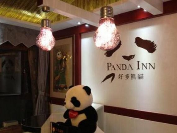 Primul hotel din lume cu tematica ursul panda, inaugurat in China