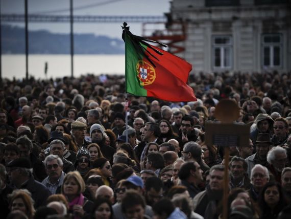 Proteste la Lisabona fata de masurile de austeritate din transporturi