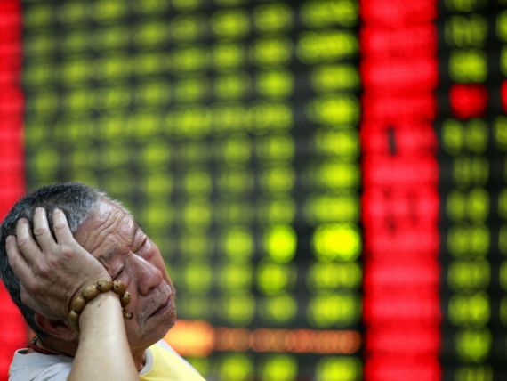 China prezinta simptomele unei crize financiare de proportii, precum cea din 2008