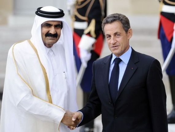 Sarkozy a vrut sa-si faca fond de investitii cu bani din Qatar. Fostul presedinte ar fi fost platit cu 3 mil. euro/an