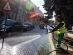 Peste 20 de artere din Capitala vor fi maturate si spalate in acest weekend