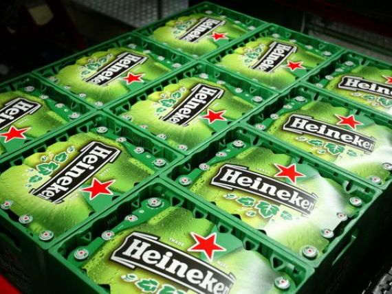 Vanzarile de bere Heineken in Romania au stagnat in primul trimestru