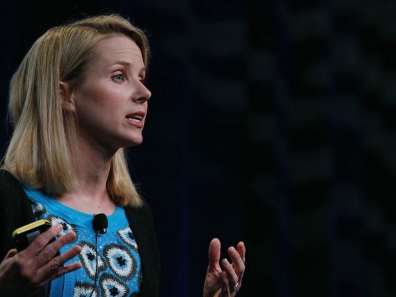 CEO-ul Yahoo primeste 37 milioane de dolari pentru sase luni petrecute la carma companiei