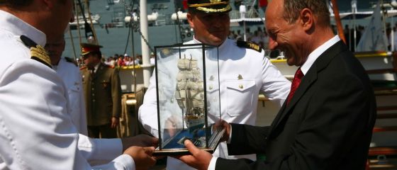 CNN difuzeaza o emisiune cu Traian Basescu despre Portul Constanta