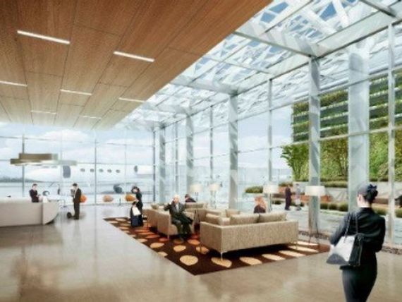 Google incepe de astazi sa isi construiasca propriul terminal de aeroport. Investitie de 82 milioane dolari. FOTO
