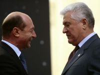 Liderul comunist Vladimir Voronin sustine ca Basescu suna la Chisinau in stare de ebrietate