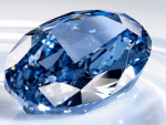 Diamantul albastru Blue Moon , scos la licitatie de Sotheby s, estimat la 31-48 de mil. euro