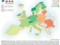 Situatia salariilor pe Europa. Statele unde primesti cele mai mari lefuri. Romania, pe 2 la polul opus