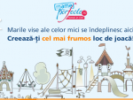 MamePerfecte.ro si ING indeplinesc marile vise ale celor mici: crearea celui mai frumos loc de joaca