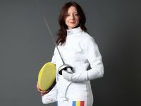 Echipa feminina de spada a Romaniei, medaliata cu argint la Campionatele Europene