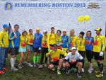 Mii de persoane au alergat ultimii kilometri ai maratonului din Boston