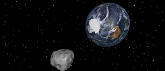 Un asteroid se va apropia vineri de Terra