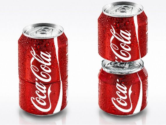 Coca-Cola lanseaza pe piata doza ce poate fi desfacuta in doua. VIDEO