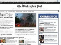 Editia online a Washington Post, disponibila doar contra cost