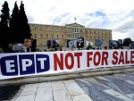 Premierul grec, Antonis Samaras, propune redeschiderea partiala a radio-televiziunii publice