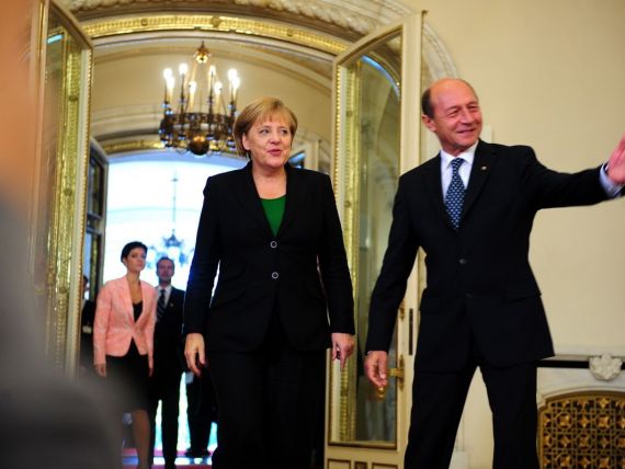 Presedintele Basescu si ministrul Campeanu pleaca in vizita de lucru la Berlin