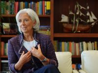 FMI anunta vizita directorului general, Christine Lagarde, la Bucuresti