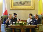 Basescu multumeste Frantei si Germaniei pentru sprijinul dat in obtinerea noului acord cu UE si FMI