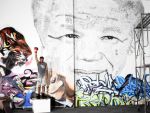 Omagiu inediat adus lui Nelson Mandela, in Shanghai