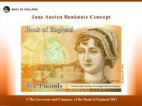 Portretul scriitoarei Jane Austen va fi tiparit pe banconta de 10 lire
