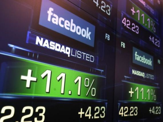 Actiunile Facebook au depasit pentru prima data pretul de listare de 38 dolari, la mai bine de un an de la lansarea pe bursa