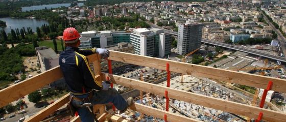 Romania, cea mai abrupta scadere din UE a constructiilor