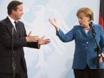 Cancelarul german, intr-o discutie cu premierul britanic: Regimul sirian nu poate continua fara pedeapsa. O reactie internationala e inevitabila