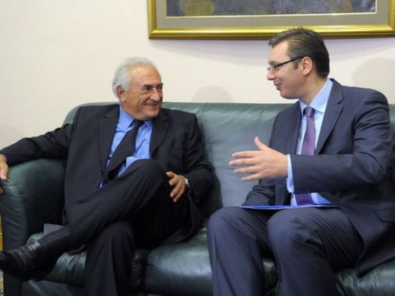 Dominique Strauss-Kahn va acorda consultanta economica guvernului Serbiei