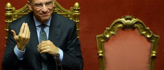 Italia a trecut proba de foc. Guvernul Letta a obtinut votul de incredere in Parlament