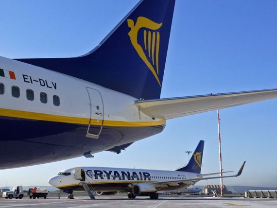 Operatorul aerian Ryanair, condamnat la daune de 10 milioane de euro