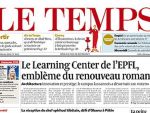 Cotidianul elvetian Le Temps, scos la vanzare
