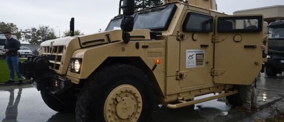 Romania ar putea produce curand masini de front la Mizil. Uzina de acolo a incheiat un acord cu Renault Defence pentru a fabrica Sherpa