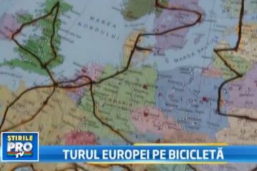 Povestea romanului care a vazut toata Europa pe bicicleta, cu doar 200 euro in buzunar. Acum planuieste o aventura in jurul lumii