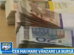 Cea mai mare oferta pe bursa a unei companii de stat. Pachetul Romgaz, scos la vanzare azi. Statul spera sa obtina 400 mil. euro