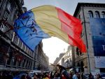 Peste 1.000 de manifestanti anti-Rosia Montana, duminica seara, in Capitala
