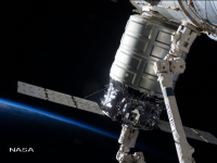 Capsula spatiala Cygnus s-a desprins de Statia Spatiala Internationala si se va dezintegra, miercuri, deasupra Oceanului Pacific
