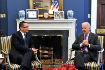 Victor Ponta s-a intalnit cu vicepresedintele SUA, Joe Biden. Ce a discutat cu al doilea om dupa Barack Obama