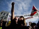 Mii de portughezi au protestat, la Lisabona, fata de reducerile bugetare