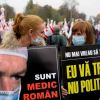 Peste 5000 de angajati din sistemul sanitar au iesit pe strazile Capitalei, in cel mai amplu protest din ultimii 13 ani. Urmeaza greva generala