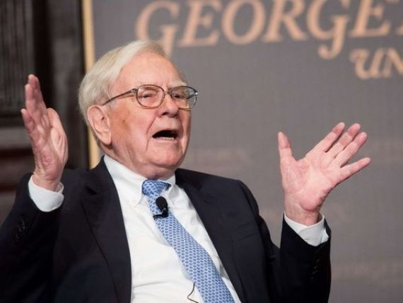 Profitul grupului Berkshire Hathaway, controlat de Warren Buffett, a crescut cu 28%, la 5 miliarde de dolari